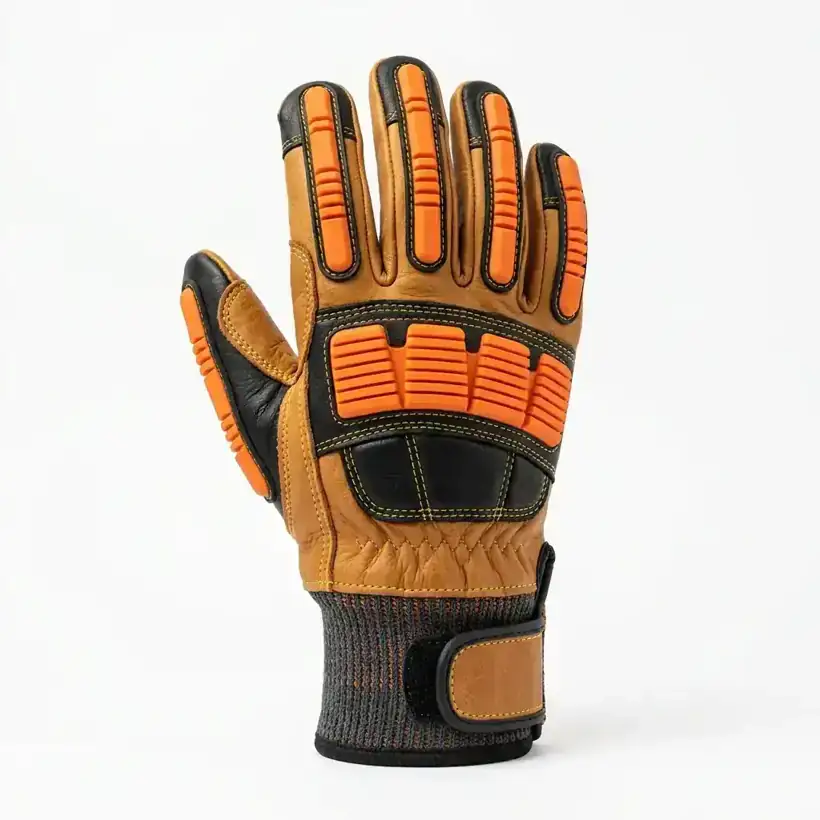 Cut-resistant impact glove construction cutaway, SAS Agencies