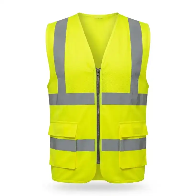 Hi-vis reflective leather working glove, SAS Agencies