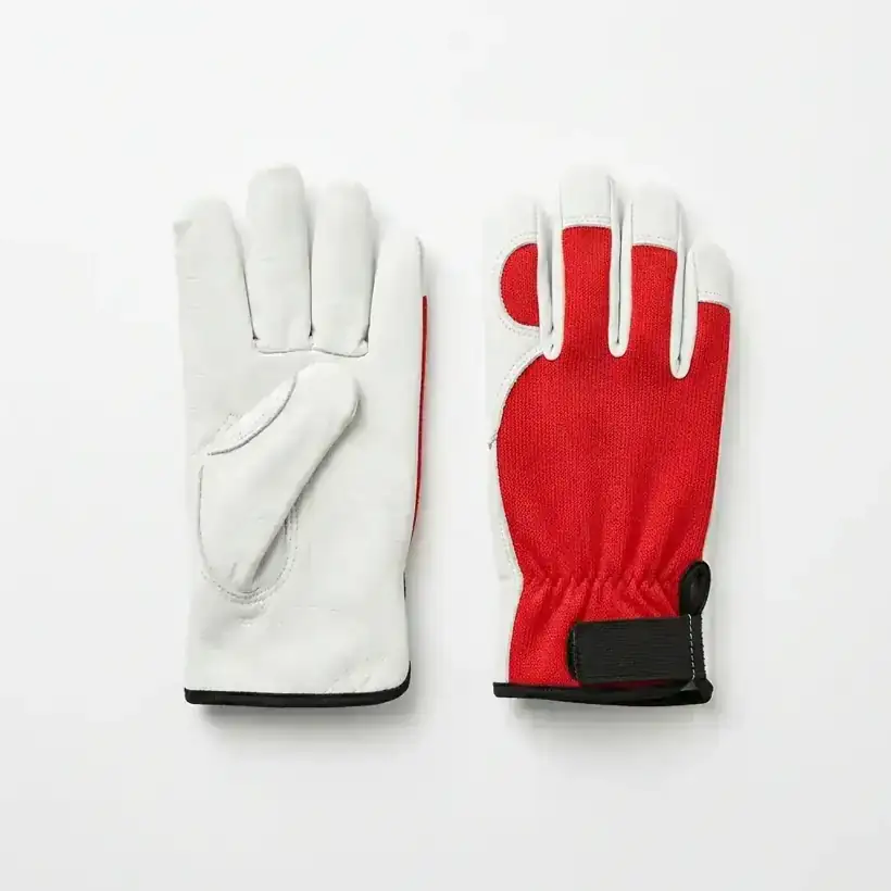 SAS ASM-6005 — Goat Leather · Red Interlock Back