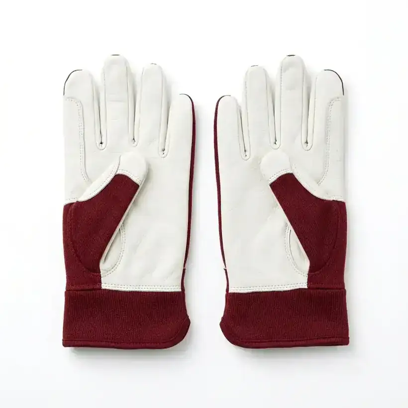 SAS ASM-6013 — Goat Leather · Maroon Interlock Back