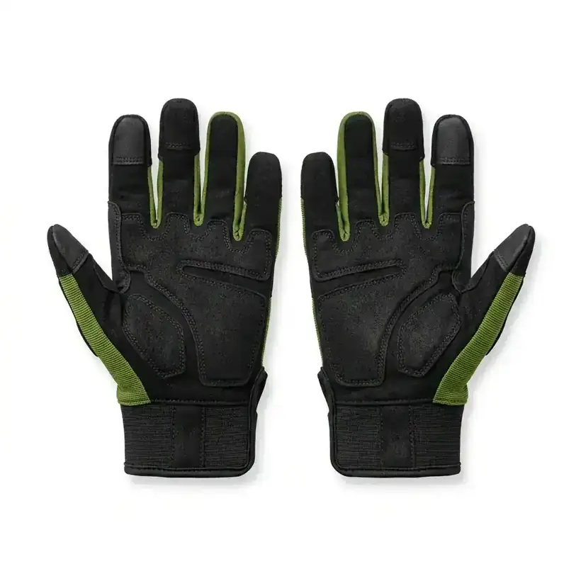 SAS T-1002 — Amara Open Cuff · Green Fourchettes