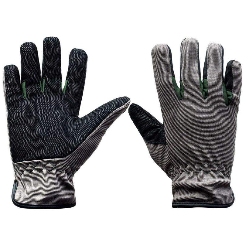 SAS T-1006 — Amara · Grey Nylon · Green Forchettes