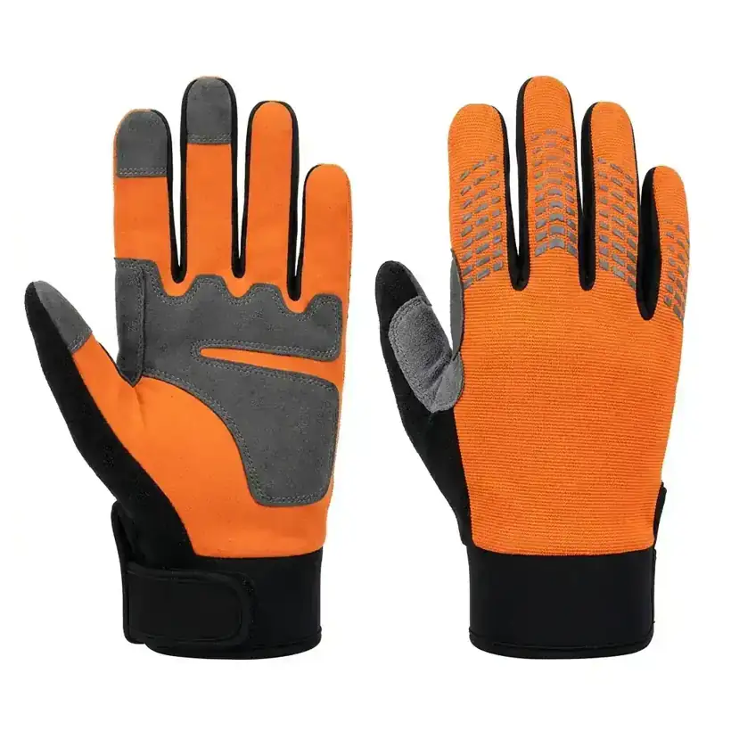 SAS T-1007 — PU Palm · Polyester Back · Terry Thumb