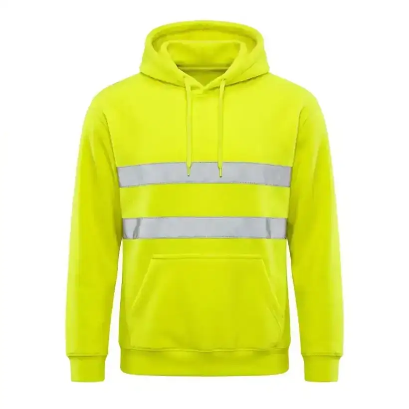 SAS 9033 — Hi-Vis Fleece Hoodie
