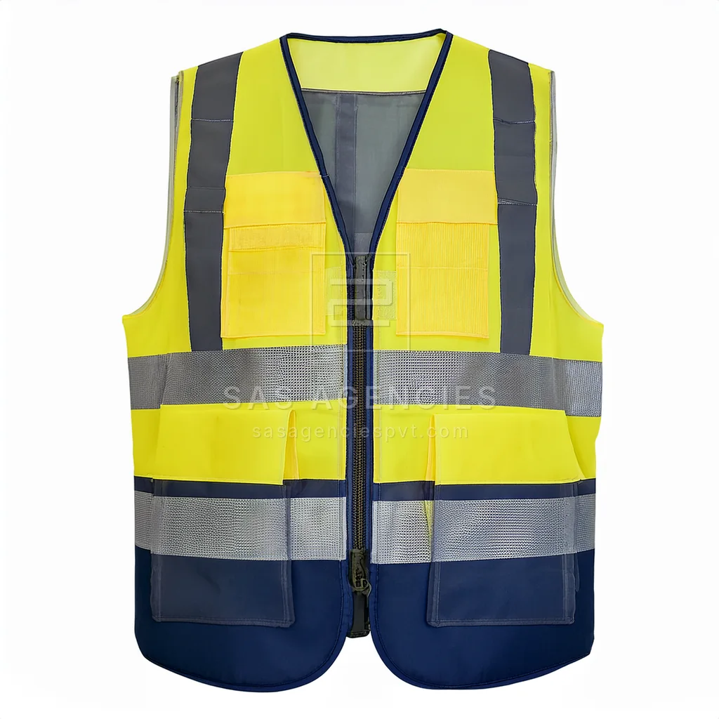SAS 9050 — Executive Two-Tone Hi-Vis Vest