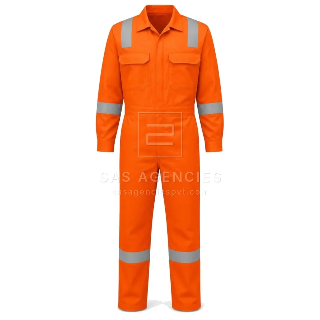 SAS 9062 Orange Reflective Coverall — coverall manufacturer Pakistan