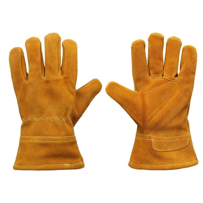 SAS 4009 — Combination Cow Split · Kevlar-Sewn Welding Glove · 30cm
